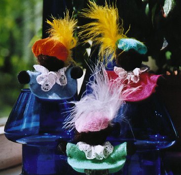 Black-Peter-broches for the dutch fete of the 5th of december